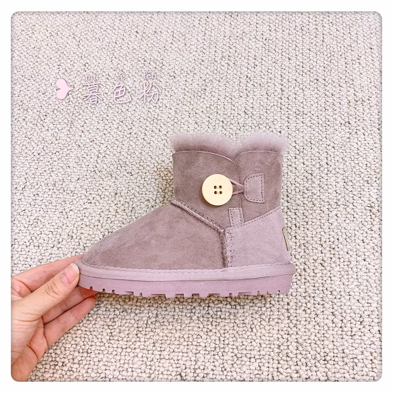 High Quality Wholesale Famous Brand Boots Unisex Custom Winter Snow Boots Shoes for Kids