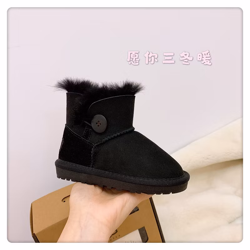 High Quality Wholesale Famous Brand Boots Unisex Custom Winter Snow Boots Shoes for Kids