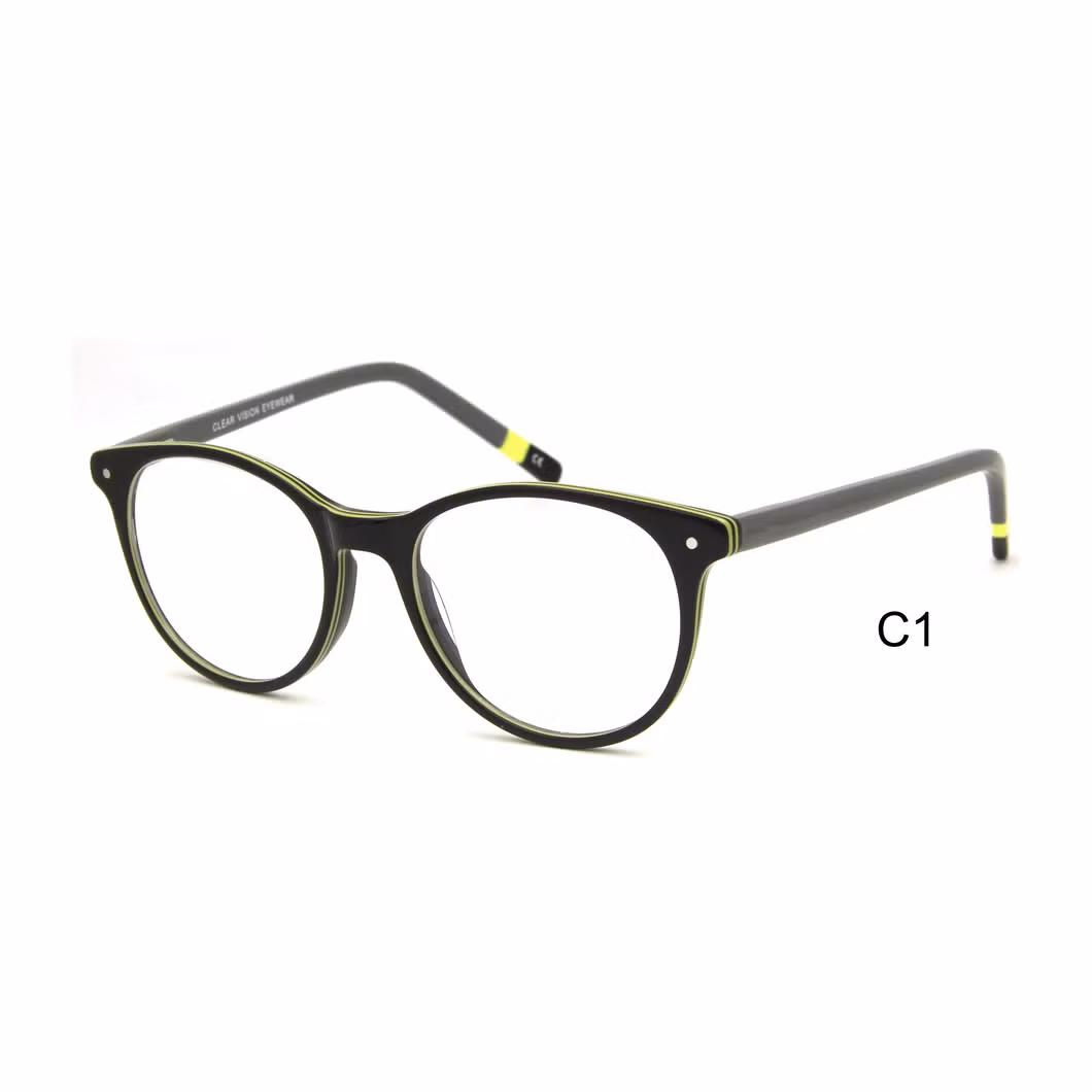 Factory Wholesale Kids Glasses Acetate Optical Frames Stock Optical Frame