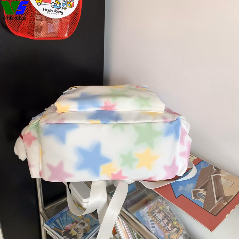 Wide Silver New Product Beautiful Schoolbags for Girls Unique Kids 2024