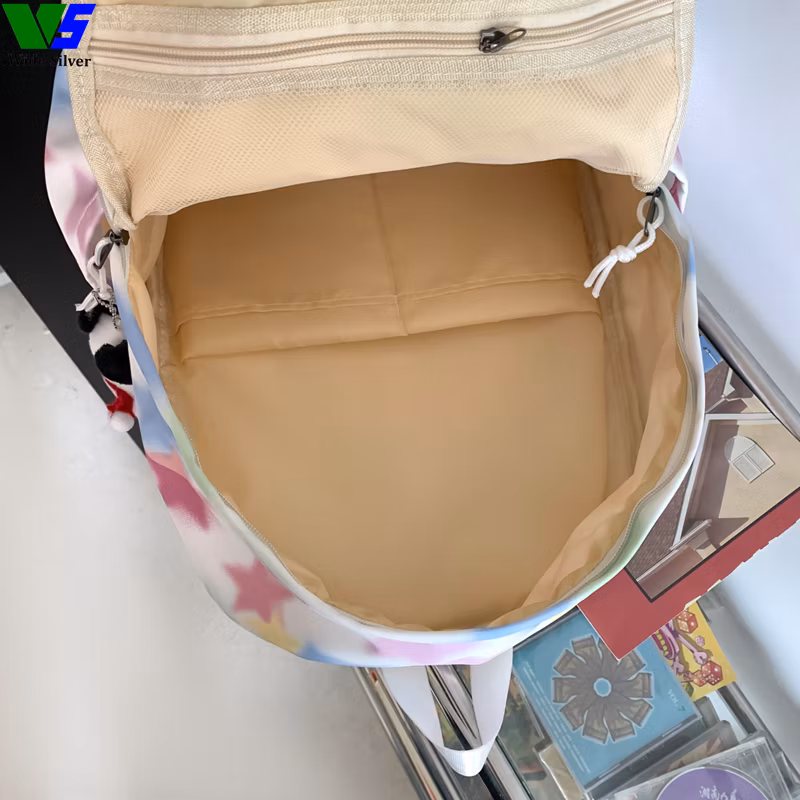 Wide Silver New Product Beautiful Schoolbags for Girls Unique Kids 2024