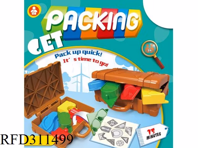 New Kids Educational Pack up Quick Luggage Toy