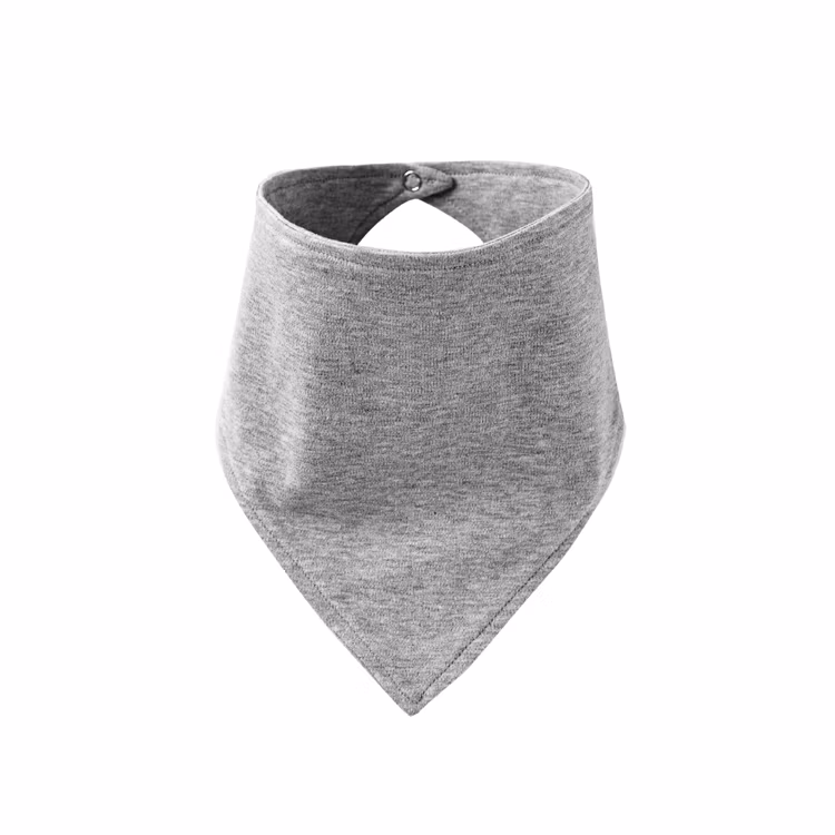 Newborn Children Cotton Solid Color Bib Triangle Towel Drool Towel Bibs Baby Wear Baby Clothes Kids Wear