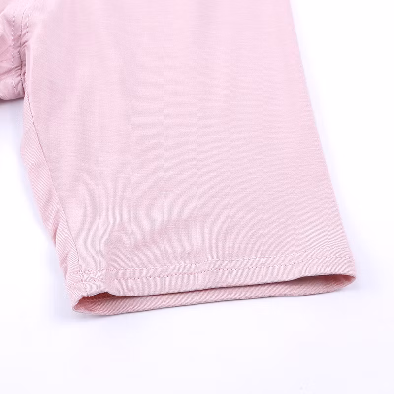 Modal MID-Sleeve MID-Pants Belly Protector Children′s Suit Baby Wear Baby Clothes Kids Wear