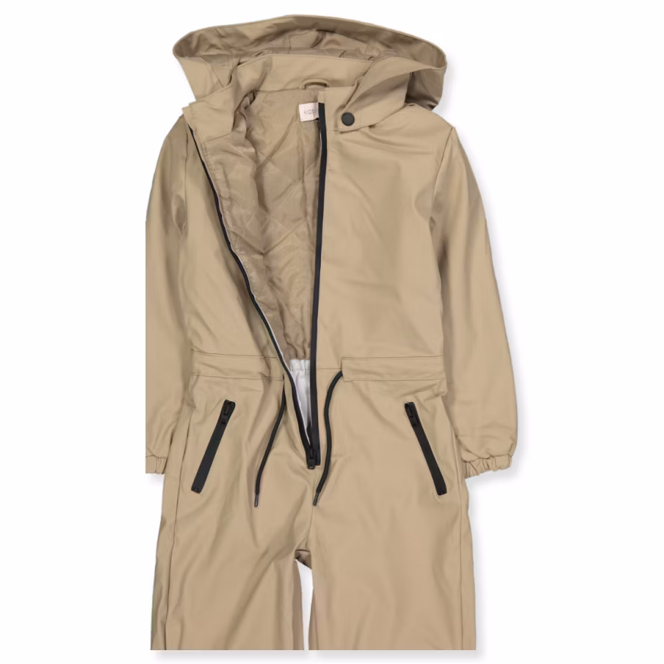2024 Fashion Trend Kids Waterproof Clothing Romper Outdoor Rain Wear Coat Overall