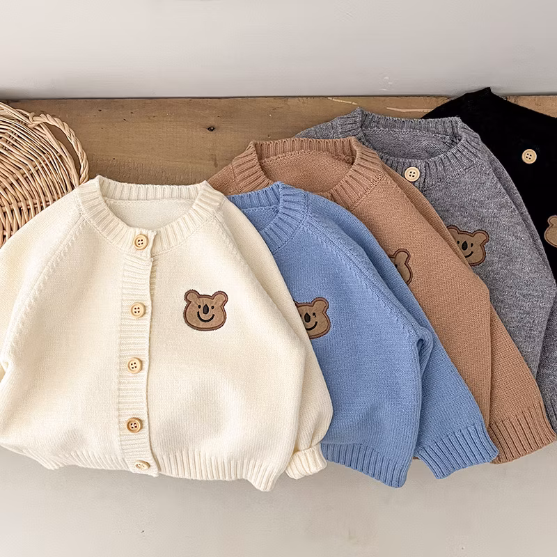 Wholesale OEM ODM Boy Cardigan Children Cardigan Kids Cardigan Wear
