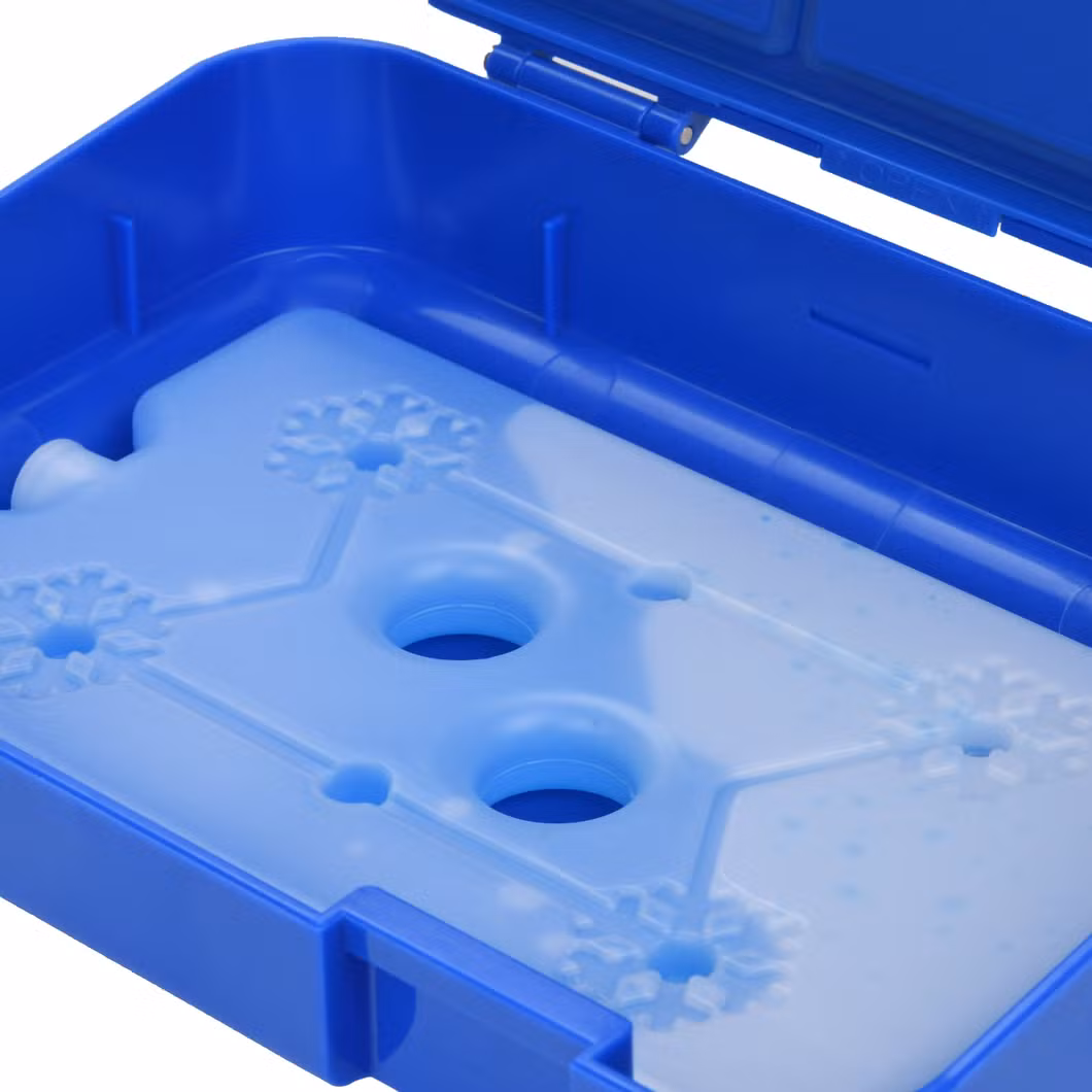 Aohea Blue Tritan ABS PP TPE New Design Box Lunch Plastic Kids BPA Free Food Container Ice Pack Lunch Box