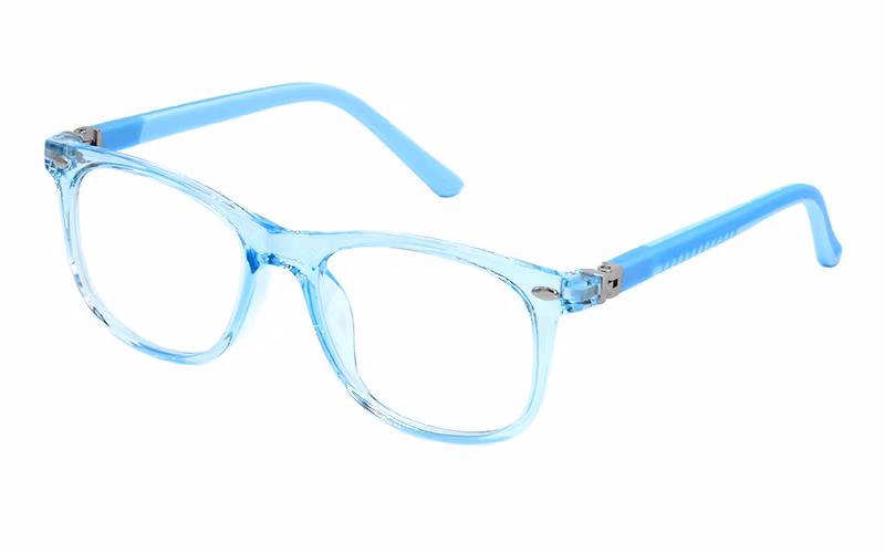 Crystal Rectangular Tr90 Anti Blue Light Optical Frames for Kids