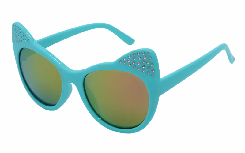Wholesale Cutie Cat Ears with Diamond for Kids Party Beach Sunglasses