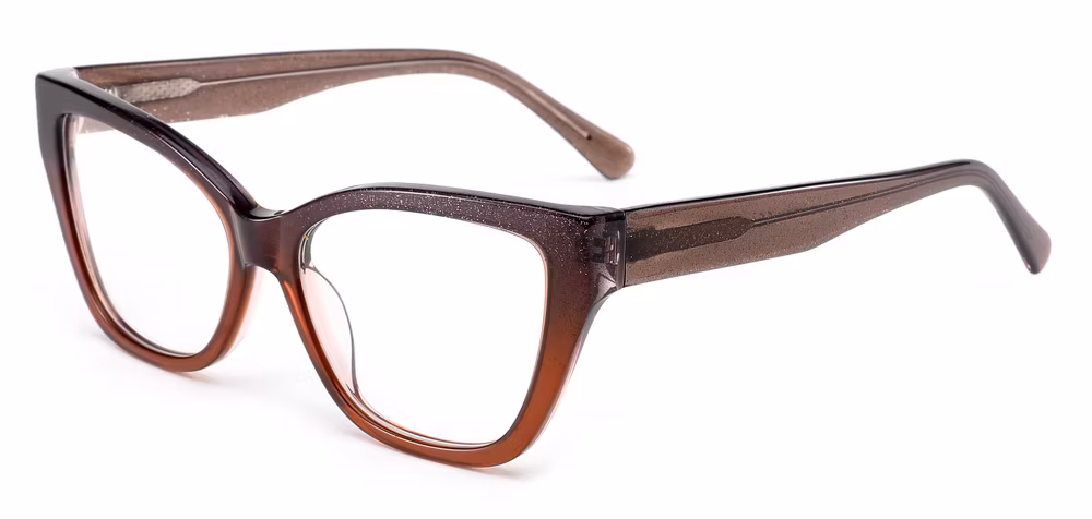 2024 New Arrival OEM High Quality Full Rim Acetate Cat Eye Optical Frame