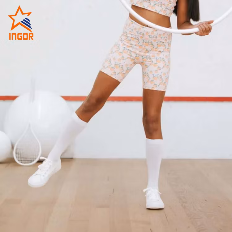 Ingor Sportswear Kids Clothing Kids Active Wear Children Swimwear Girls Bike Shorts Tights