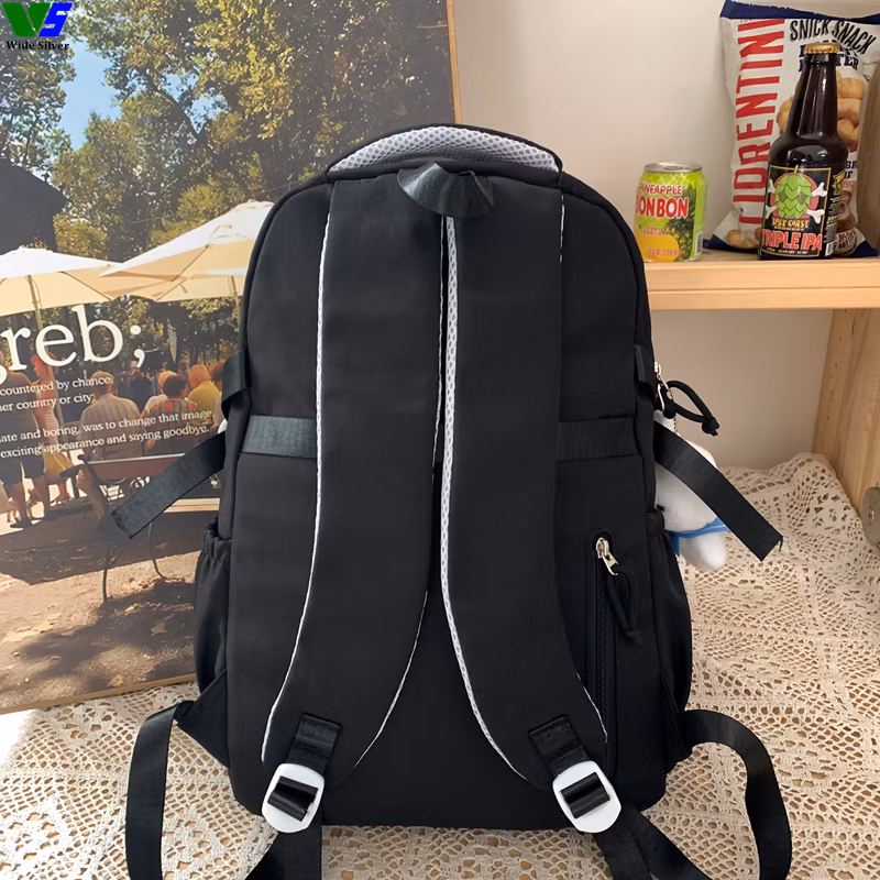 Wide Silver Good Quality Latest Designs Fancy School Backpacks for Kids 2024