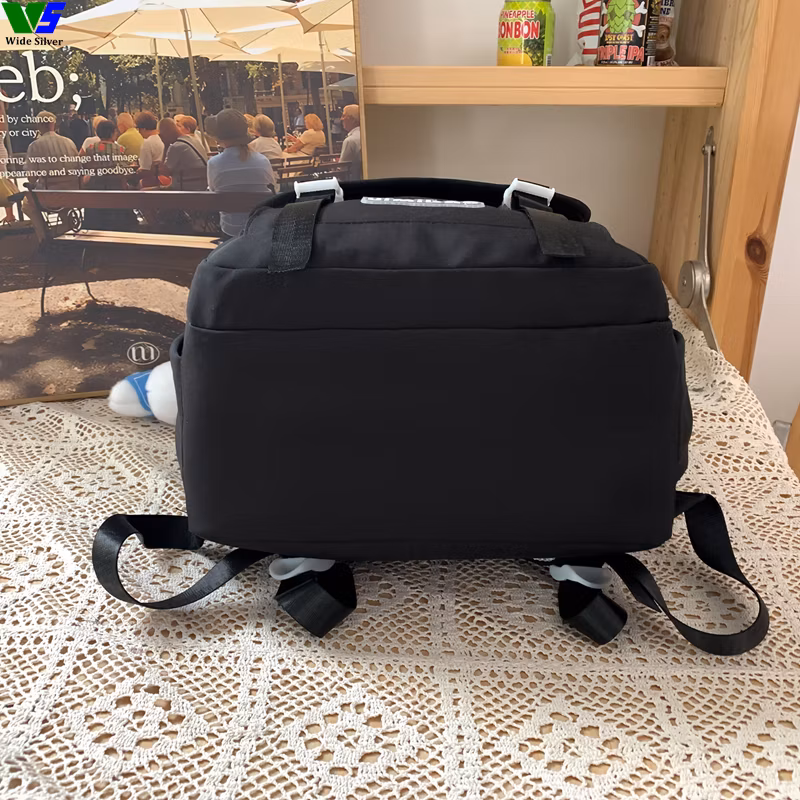 Wide Silver Good Quality Latest Designs Fancy School Backpacks for Kids 2024