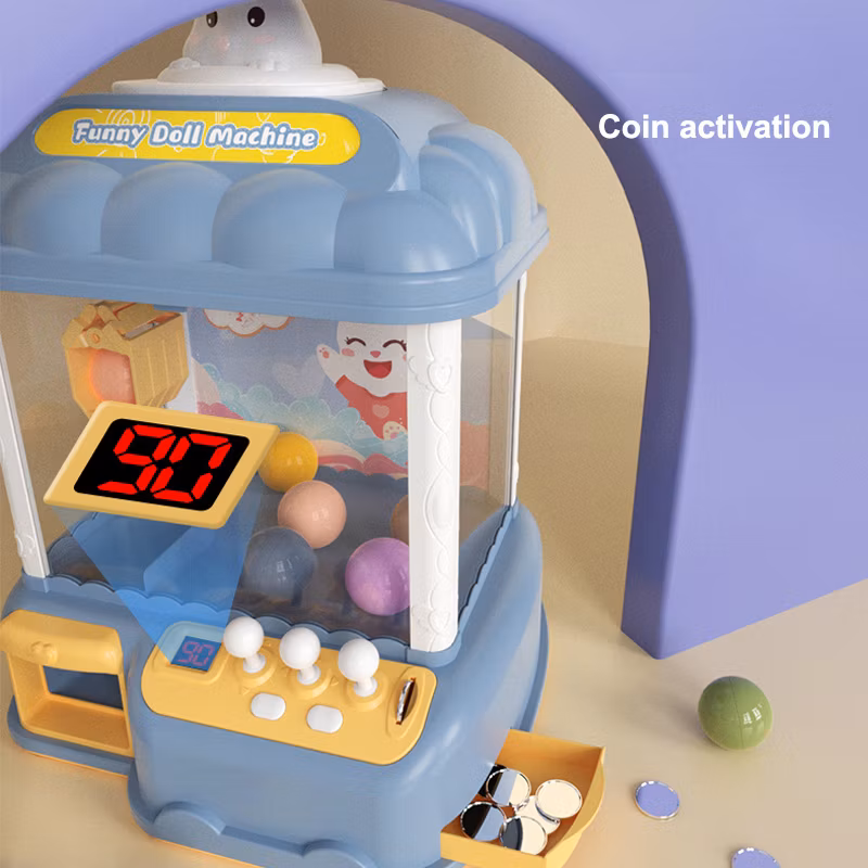 Wholesale Claw Crane Machine for Education Game for Toy Vending Machine Plastic Capsules for Kids