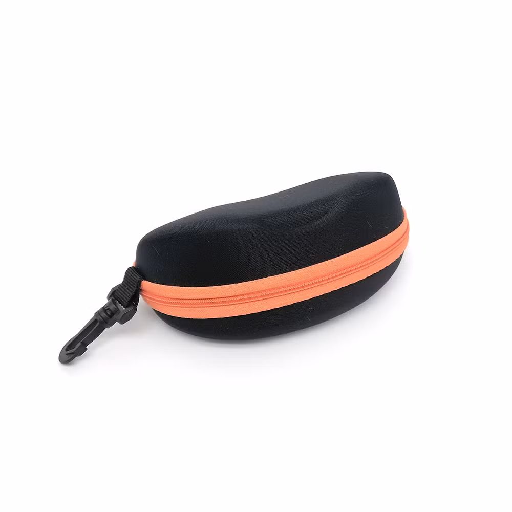Inno-E014 Manufacturer Wholesale Crush-Resistant EVA Box with Color Zipper for Sunglasses and Optical Glasses, Custom Logo Eco-Friendly