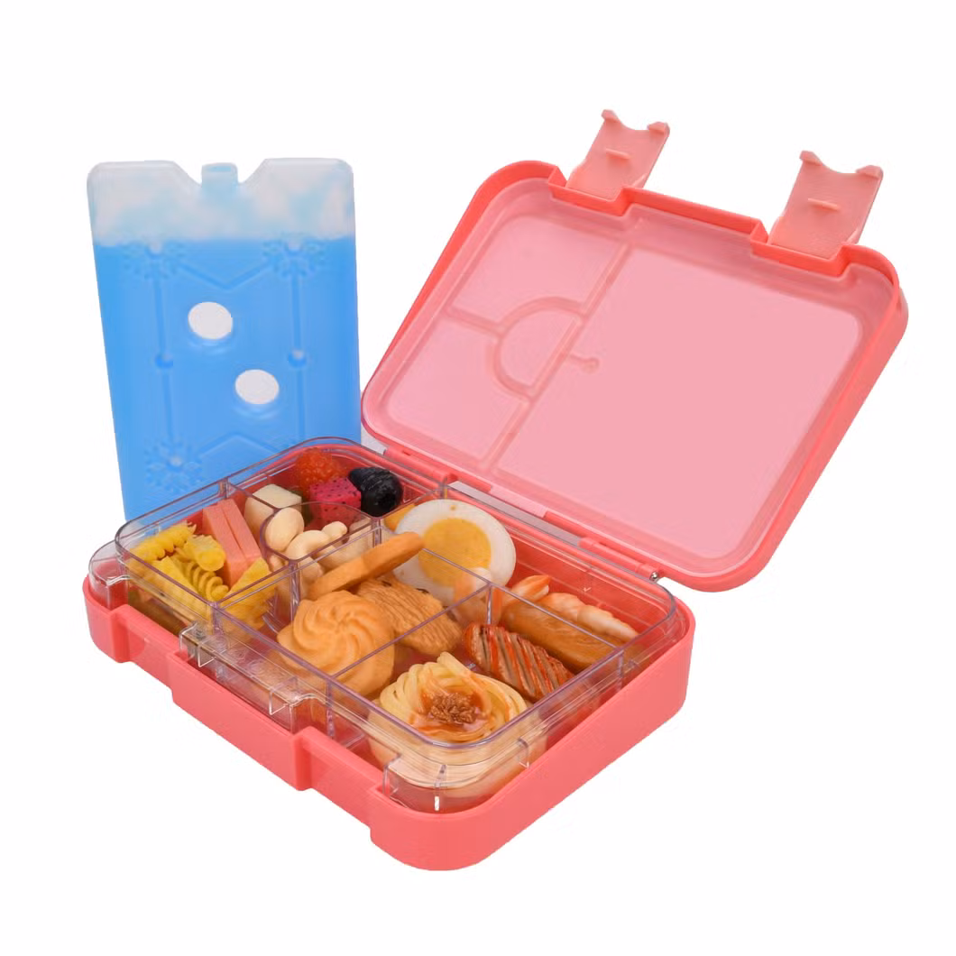 Aohea Ice Pack Box Bento Kid Lunch Bento Lunch Box for Kids BPA Free