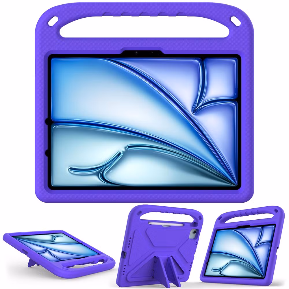 for iPad PRO 11 2024 M4 Shockproof Tablet Case with Handle EVA Eco-Friendly