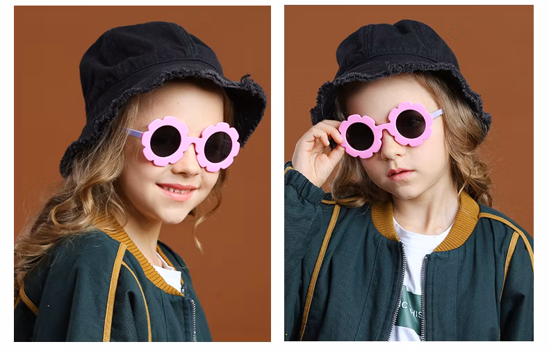 New Coming Fashion Design Eco-Friendly TPE Kids Sunglasses