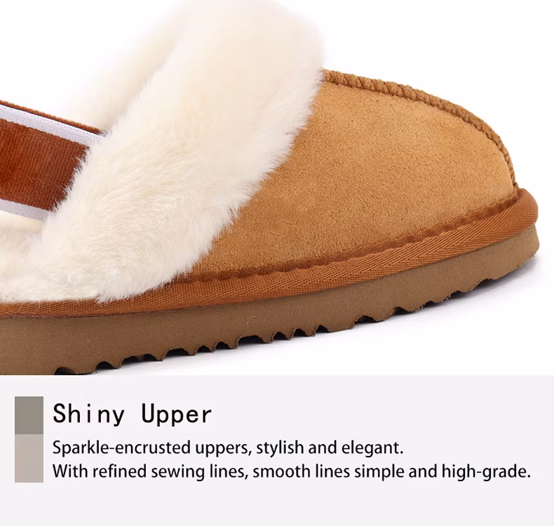 2024 New Design Children Platform Slippers Wholesale Baby Girl Kids Snow Boots
