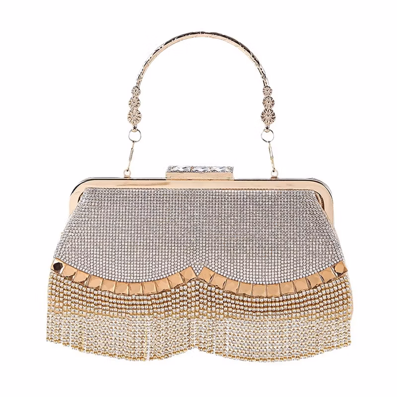 Rhinestone Tassel Evening Bag Evening Bag Dress Party Bag