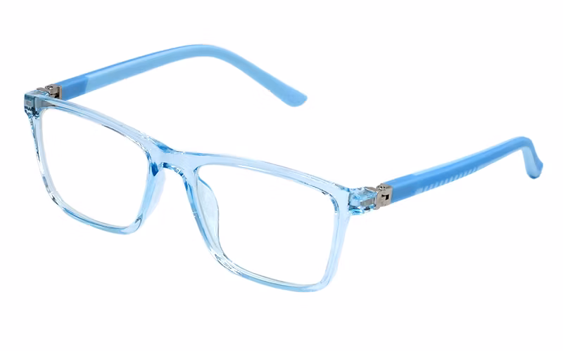Kids Medium Rectangular Tr90 Anti Blue Light Optical Frames