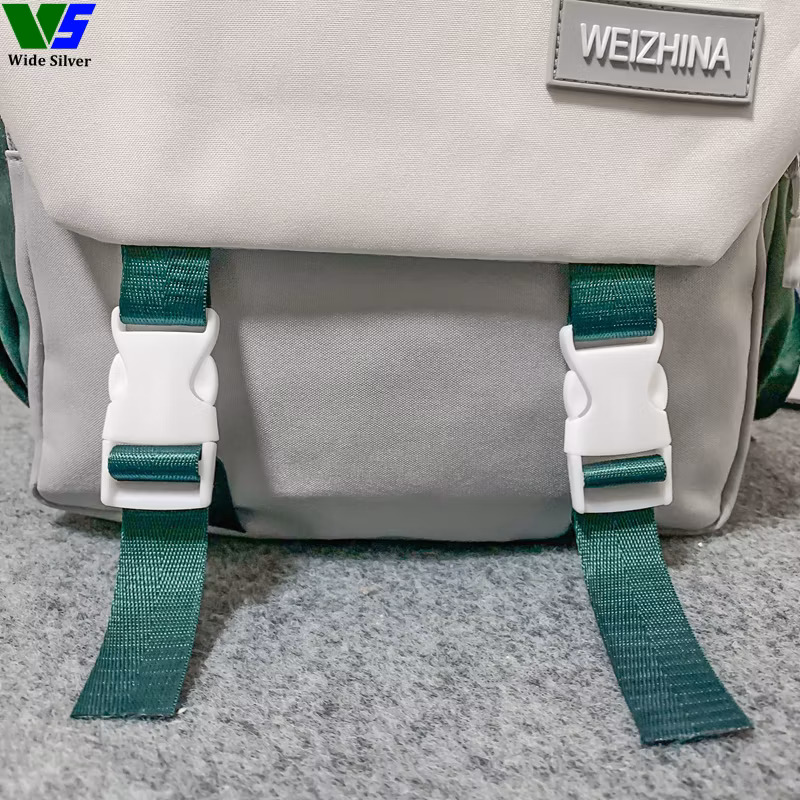 Wide Silver Morden Style Venta De Mochilas Escolares Por Mayoreo Schoolbag 2024