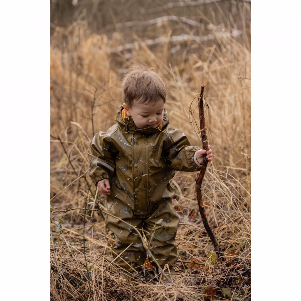 2024 New Trends Custom Printing Waterproof Rain Overall Romper for Kids School