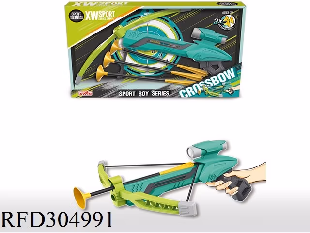 Children Pretend Hunting 2 in 1 Slingshot Bow and Arrow Toy for Girls and Boys
