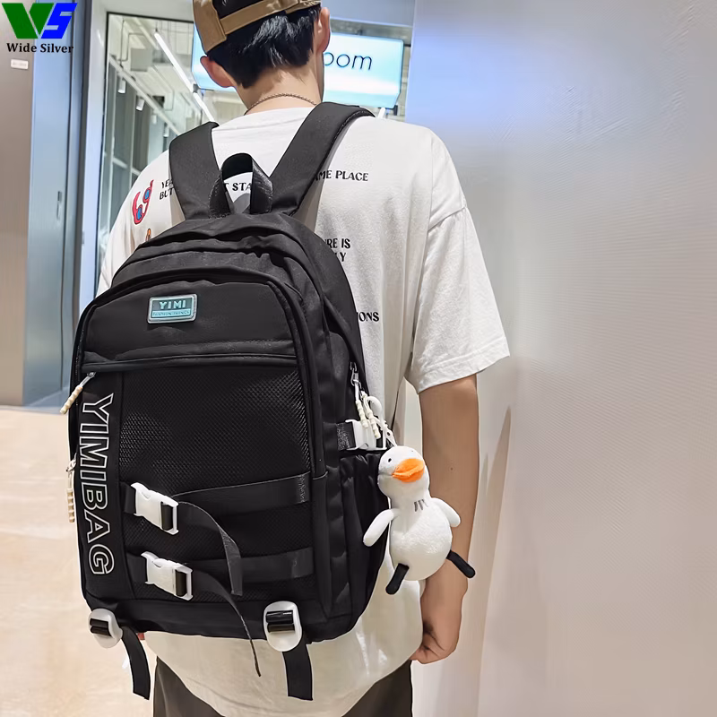 Wide Silver Special Offer Fashion Unisex School Backpacks China for Kids 2024
