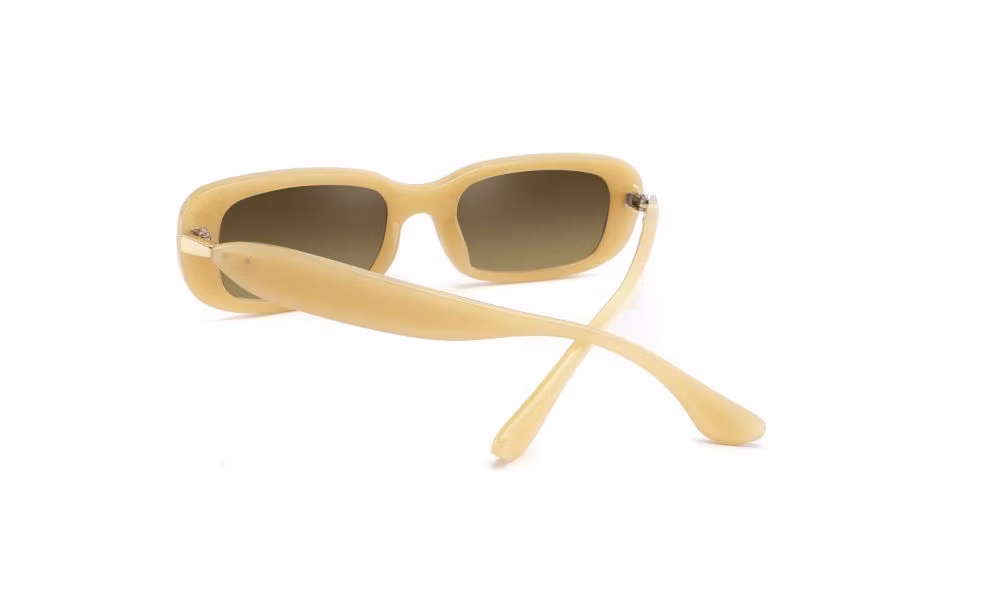2024 New Arrival High Quality Full Rim PC Retangle Frame Fashion Unisex Sunglasses with 100% UV400 Polarized Lenses