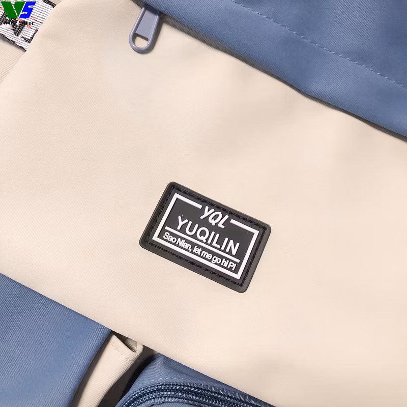 Wide Silver Special Counter Kids Backpacks with Cartoon Design Plush Toy 2024