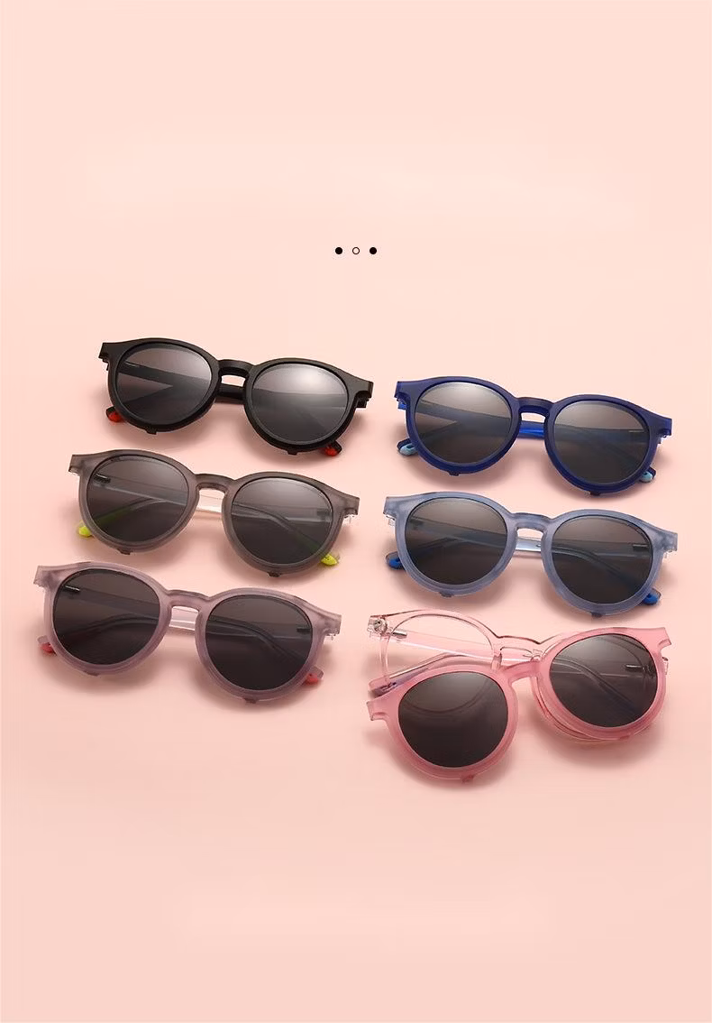 Flexible Soft Kids Portable Design Tr-90 Optical Eyeglass Frames Kids Eyewear