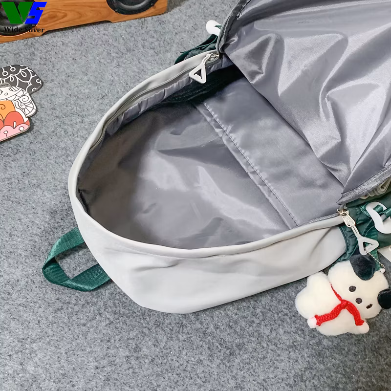 Wide Silver Morden Style Venta De Mochilas Escolares Por Mayoreo Schoolbag 2024