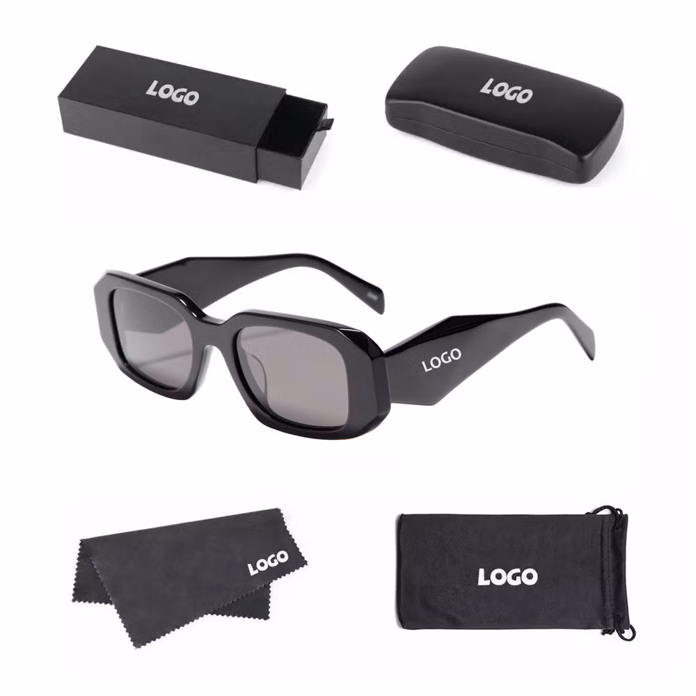 2024 Wholesale Trendy Fashion Y2K Personalized Sun Glasses Girls Vacation Square Frame Sunglasses Women