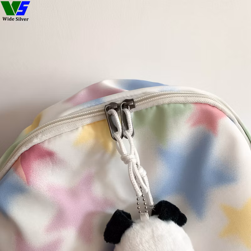 Wide Silver New Product Beautiful Schoolbags for Girls Unique Kids 2024