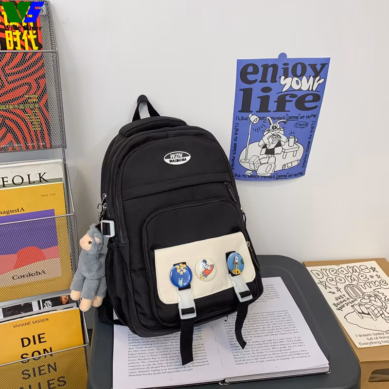 Wide Silver Good Selling Kids Backpacks with Waterproof Cartoon Design 2024