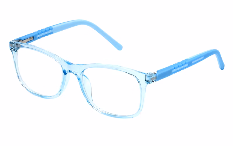 Rectangular Medium Size Tr90 Anti Blue Light Optical Frames for Kids