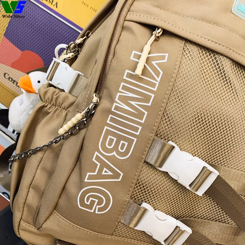 Wide Silver Special Offer Fashion Unisex School Backpacks China for Kids 2024