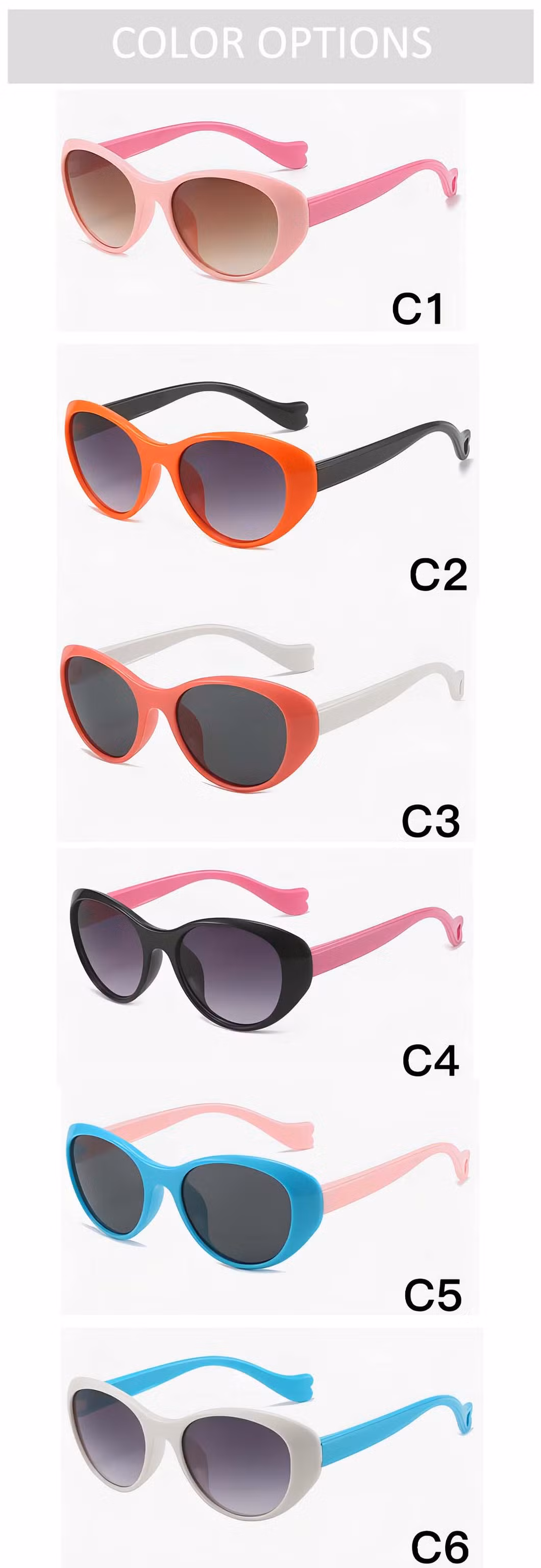 Gd New Girl Boys Cute PC Sunglasses Sun Glasses for Kids Outdoor Children Round Frame Dazzle Color Sunglasses Wholesale PC Sun Glasses