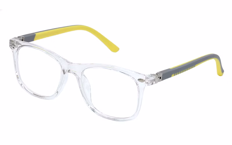 Crystal Rectangular Tr90 Anti Blue Light Optical Frames for Kids