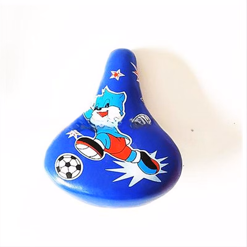 Colorful Fashion Children Bicycle Waterproof Saddle Seat Post Kids Bike Seat Leather Balance Bicycle Saddle