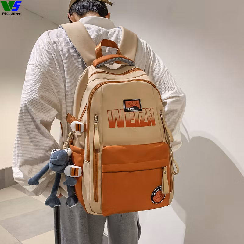 Wide Silver Recommend 2024 Colorful Waterproof Schoolbags Girls Kids Fashion
