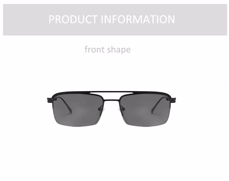 2022 New Design Men Metal Clip on Sunglasses
