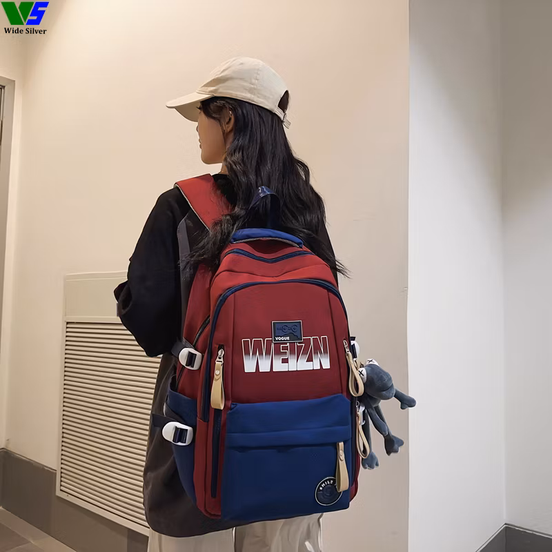 Wide Silver Recommend 2024 Colorful Waterproof Schoolbags Girls Kids Fashion