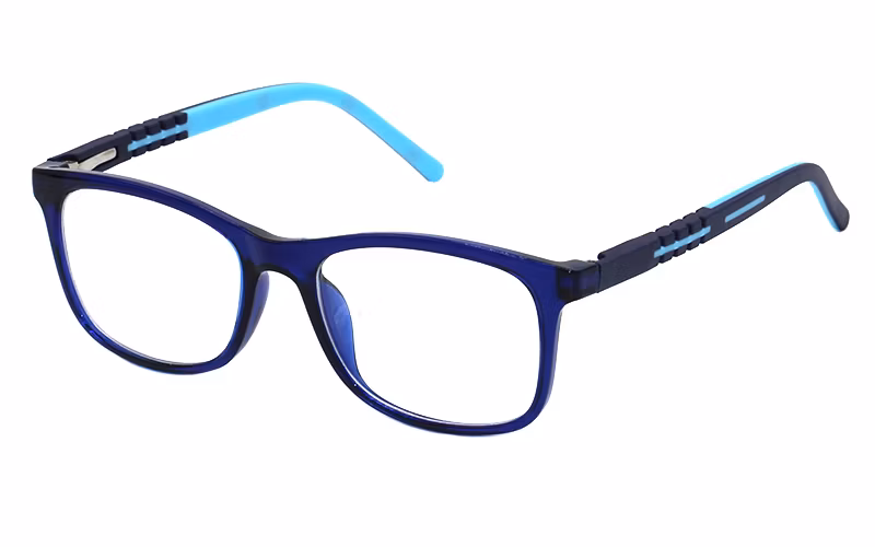 Rectangular Medium Size Tr90 Anti Blue Light Optical Frames for Kids