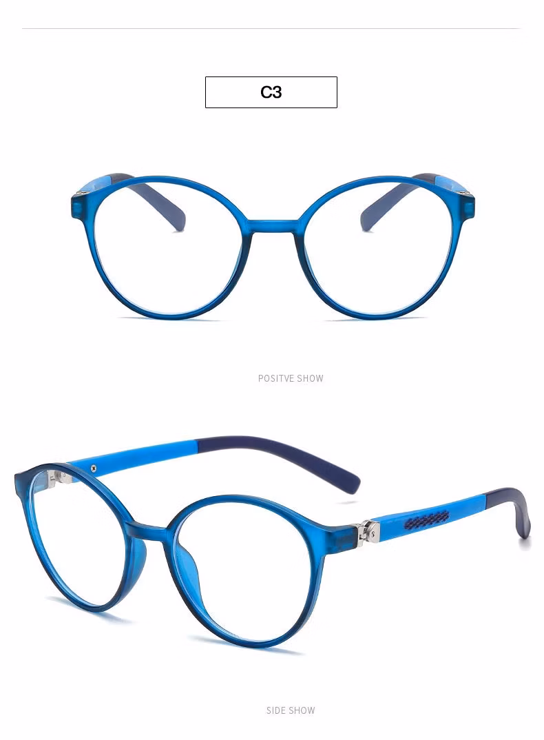 Newest Fashion Trend Factory Customization 360-Degree Rotatable Glasses Frame Boys Girls Kids Children Anti-Blue Glasses