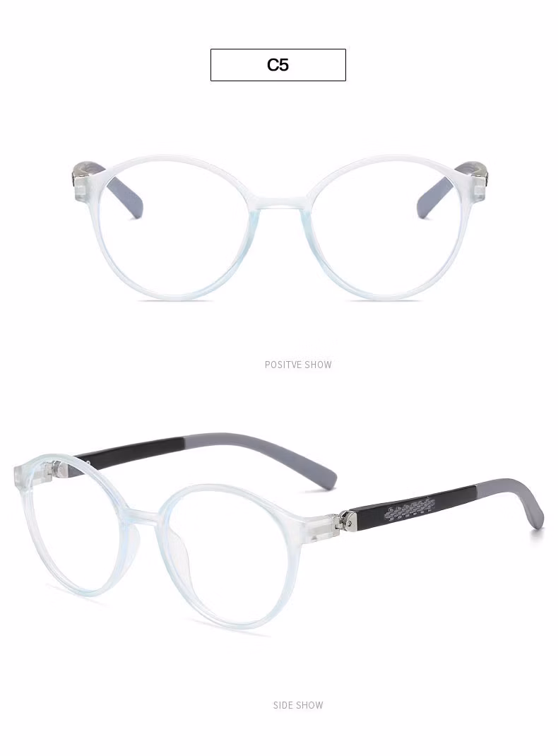 Newest Fashion Trend Factory Customization 360-Degree Rotatable Glasses Frame Boys Girls Kids Children Anti-Blue Glasses