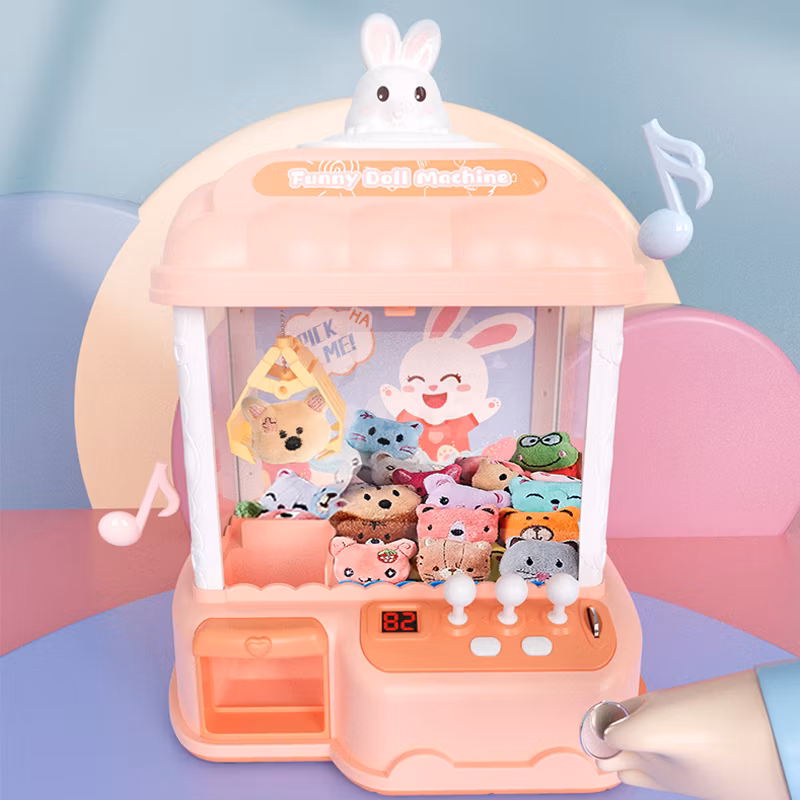Wholesale Claw Crane Machine for Education Game for Toy Vending Machine Plastic Capsules for Kids