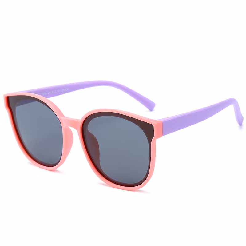 Super Light Kids Glass Frame Wholesale Oversize for Boys Girls Children′s Sunglasses