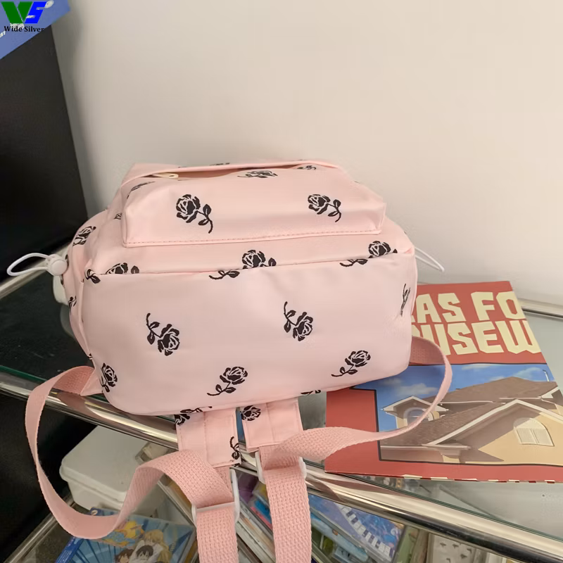Wide Silver Special Offer Wholesale Kids Waterproof School Canvas Backpacks 2024